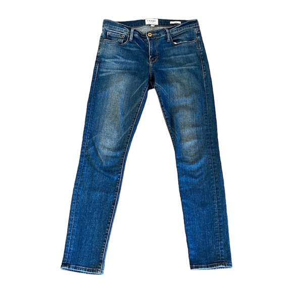 Frame Medium Wash Le Garçon Size 26 Jeans Berkeley Square - Picture 1 of 13